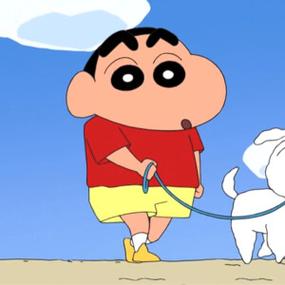 蜡笔小新和小白的头像缩略图