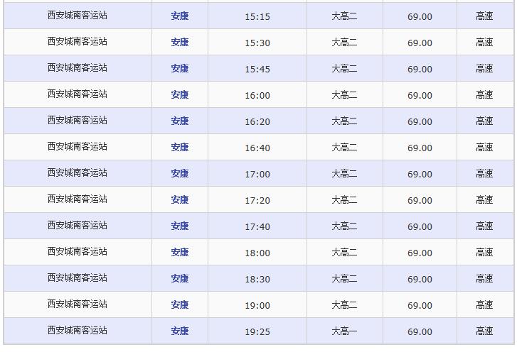 城南客运站班车一览表游戏截图