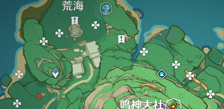 原神雷电将军传说任务第二章攻略图标