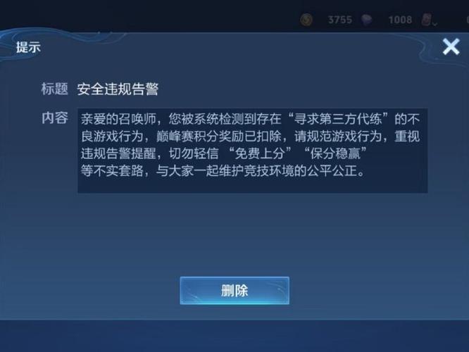 王者荣耀对局内禁言时间怎么查询图标