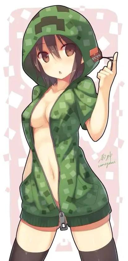 我的世界基岩版苦力怕娘皮肤缩略图