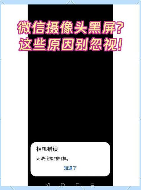 微信视频时摄像头黑屏怎么回事图标