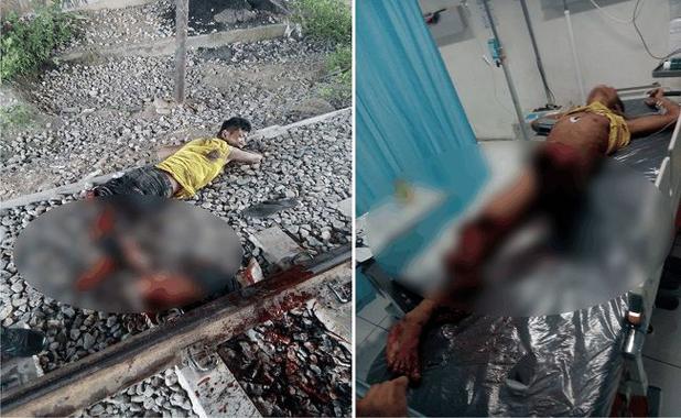 旅客穿越铁轨被挤死详情