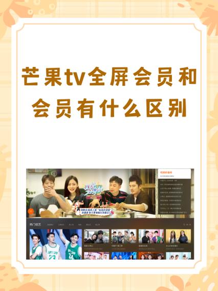 芒果tv会员和全屏会员认证图标