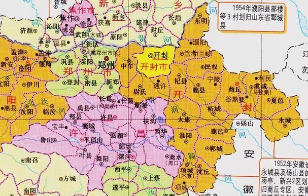 周口各乡镇地图高清全图