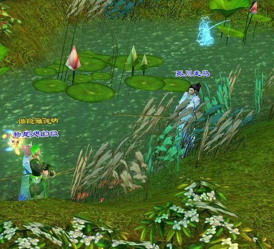 天龙八部西湖钓鱼坐标