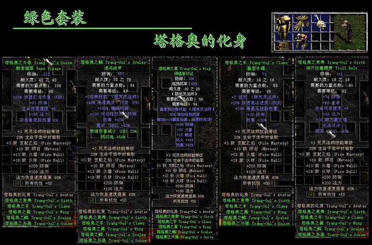 暗黑破坏神2死灵法师套装图标