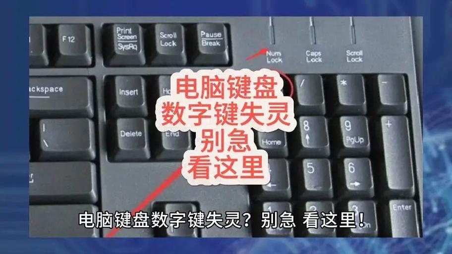 键盘打不出数字是什么原因图标