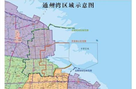 江苏南通通州湾地图