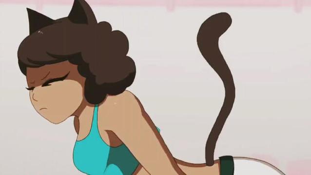 动漫《贪吃的猫女》百度贴吧图标