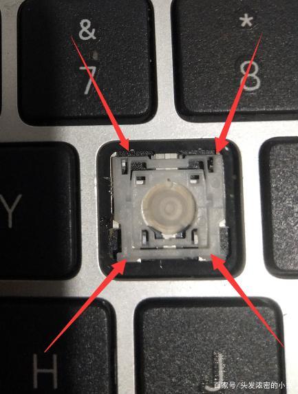 戴尔笔记本键盘按键的拆卸与安装图标