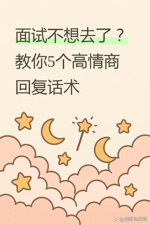 答应面试了又不想去了怎么办缩略图