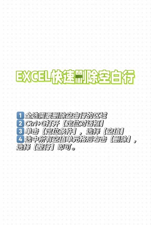 excel如何将中间的空白行删除缩略图