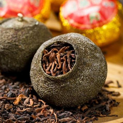小青柑茶的功效与作用图标
