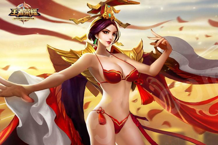 王者荣耀第一代所有女英雄图片游戏截图