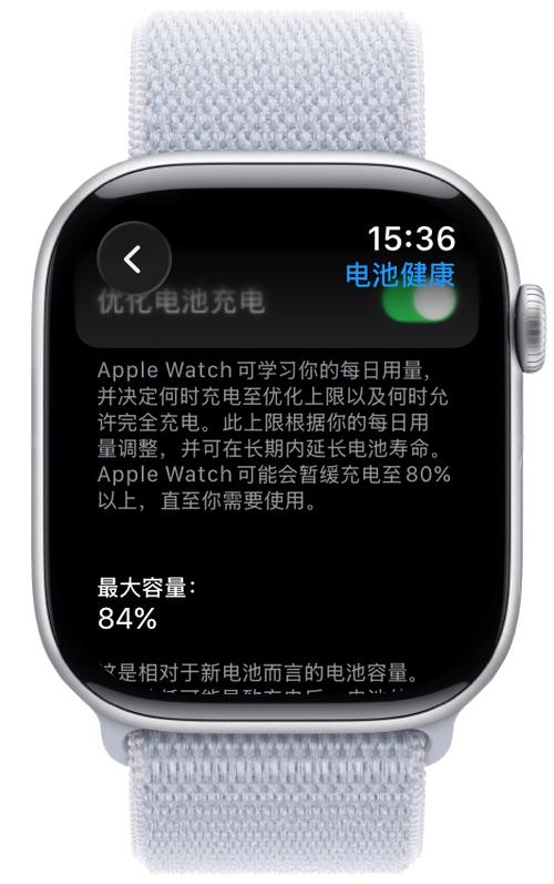 苹果手表充电一次用多久图标