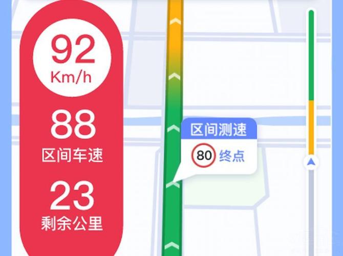 高德地图的测速信息