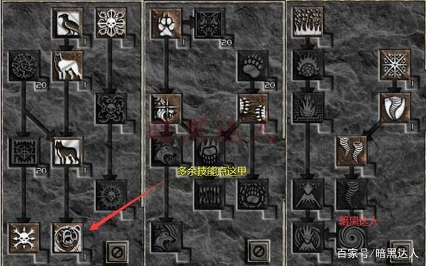 暗黑破坏神2德鲁伊加点和技能