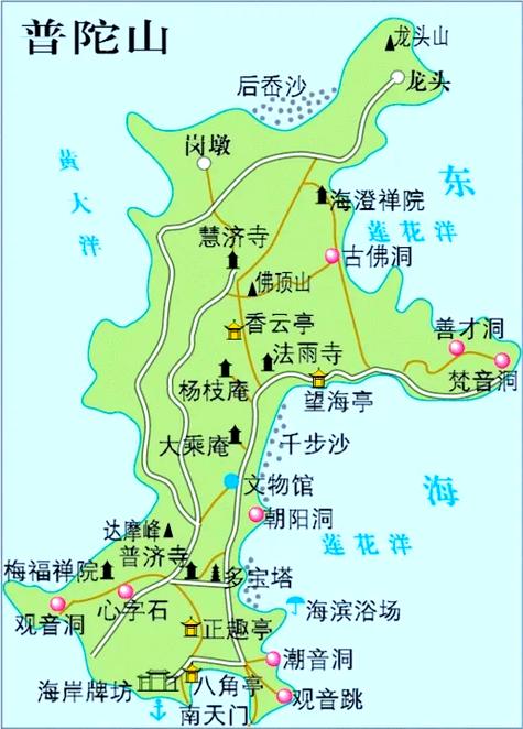 舟山普陀山图标