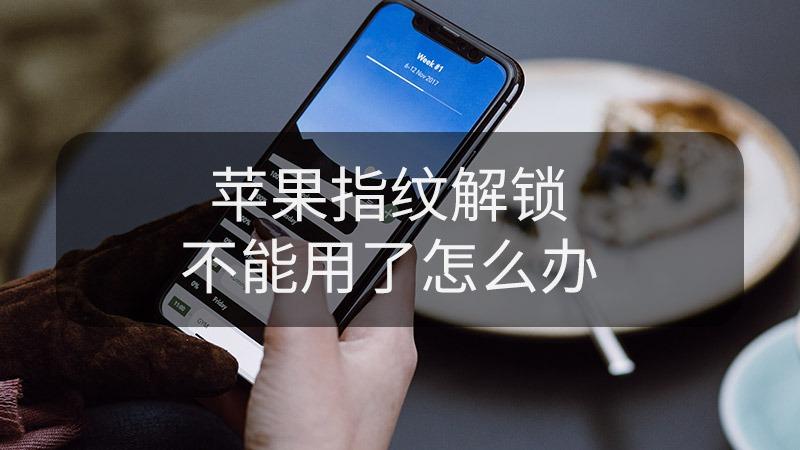 苹果指纹锁坏了了能修吗