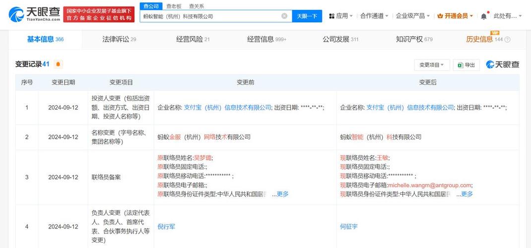 蚂蚁金服工商注册信息图标