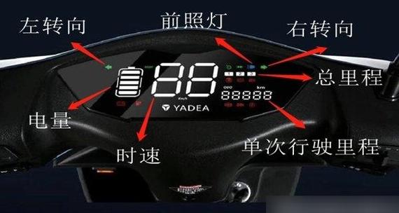 雅迪电动车如何里程清零图标