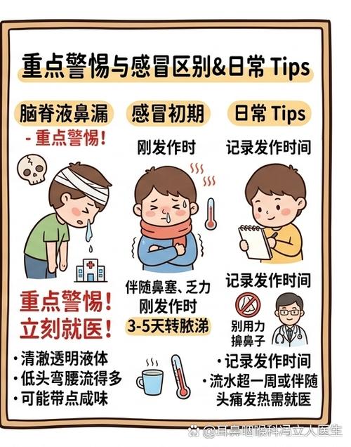 鼻子一直流水像清水一样