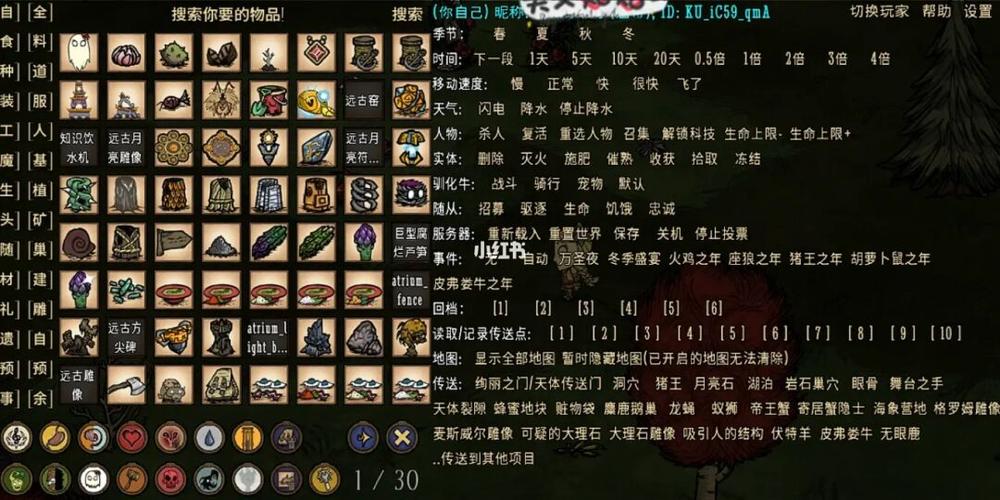 饥荒海难控制台代码大全缩略图