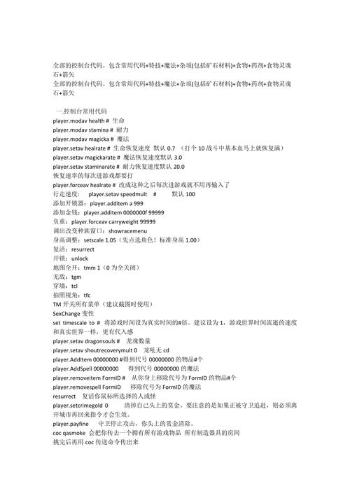 老滚5阿穆伦代码