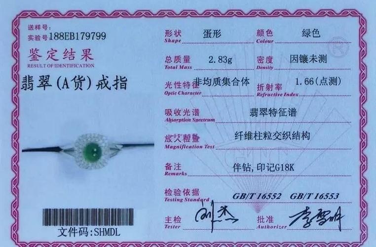 翡翠电子证书怎么看真假图标