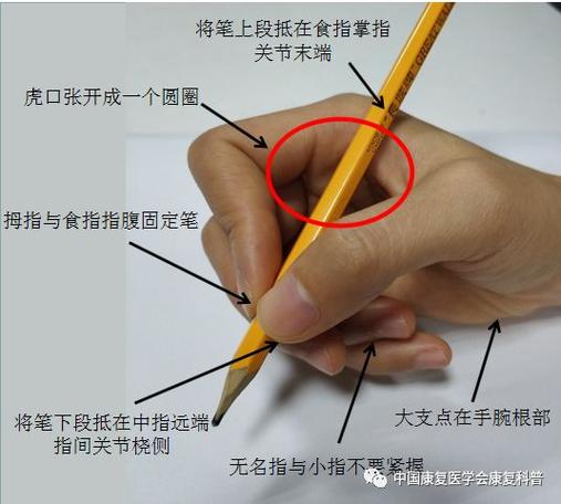 儿童写字握笔正确方法图标