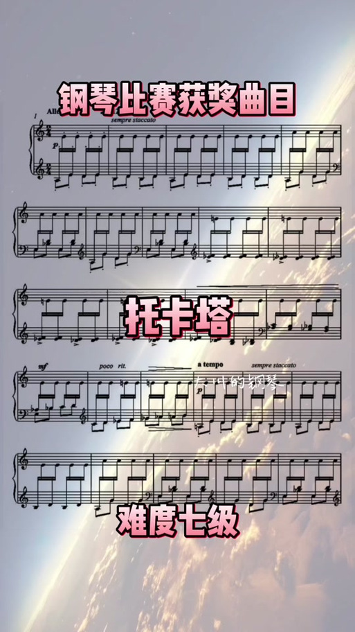 半音阶托卡塔钢琴曲游戏截图