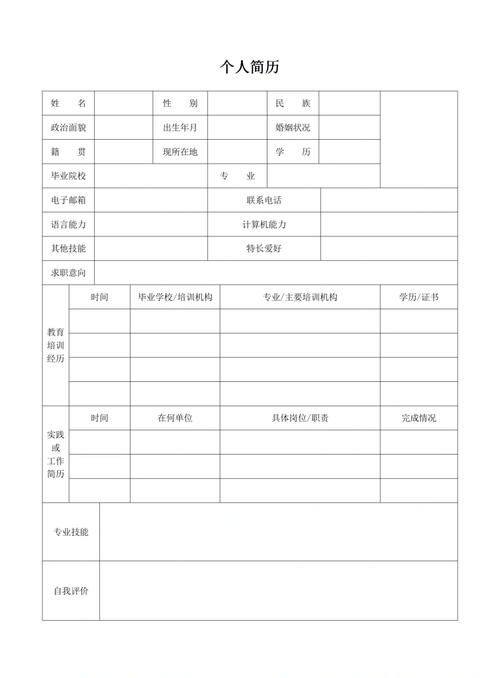 手机怎么弄个人简历电子版图标