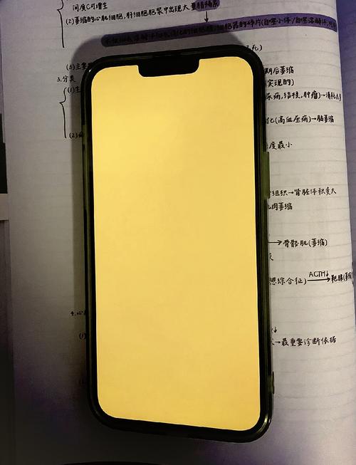 手机屏幕边缘发黄对手机有影响吗图标
