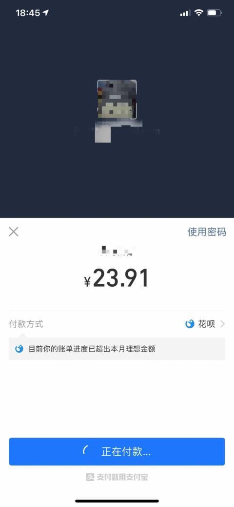 支付宝花呗消费会有短信提示吗图标