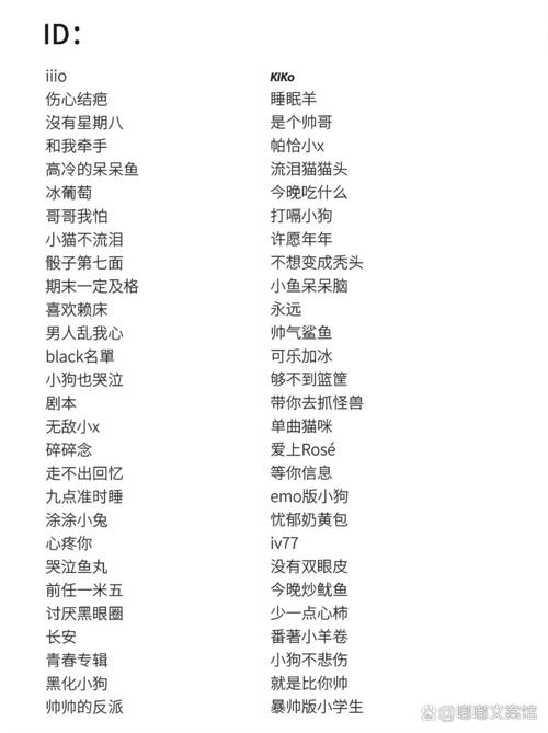 游戏昵称简短干净霸气缩略图