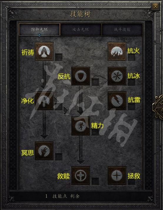 暗黑破坏神2重置技能点
