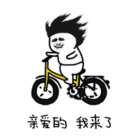 骑单车的表情包我来了缩略图