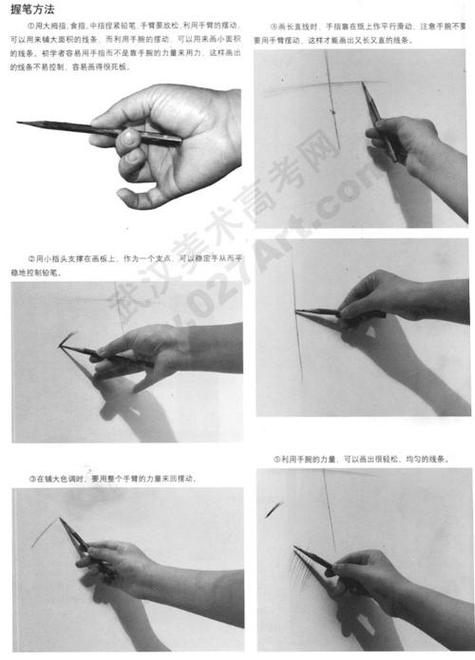 铅笔的正确握笔姿势