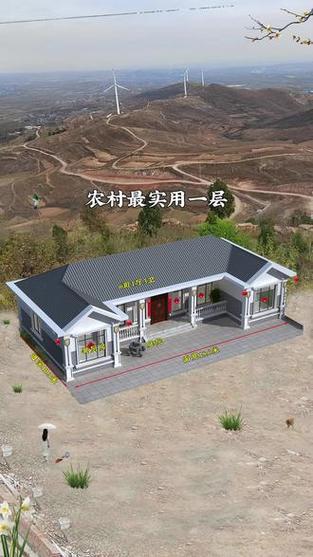 农村一层小别墅设计图及效果图