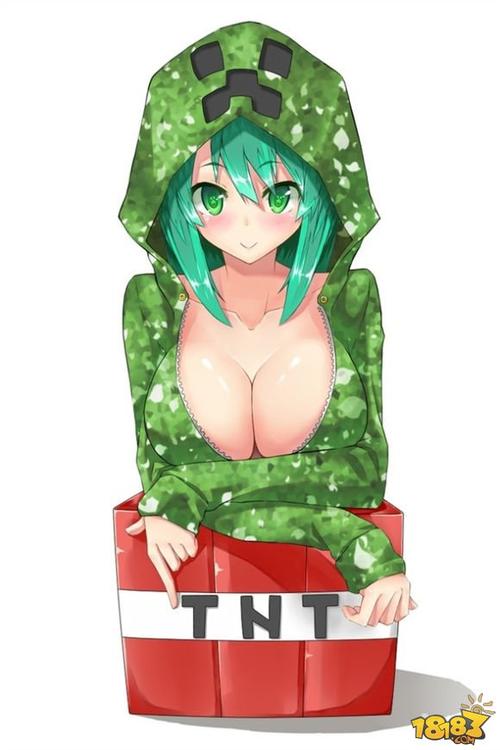 我的世界娘化苦力怕图片图标