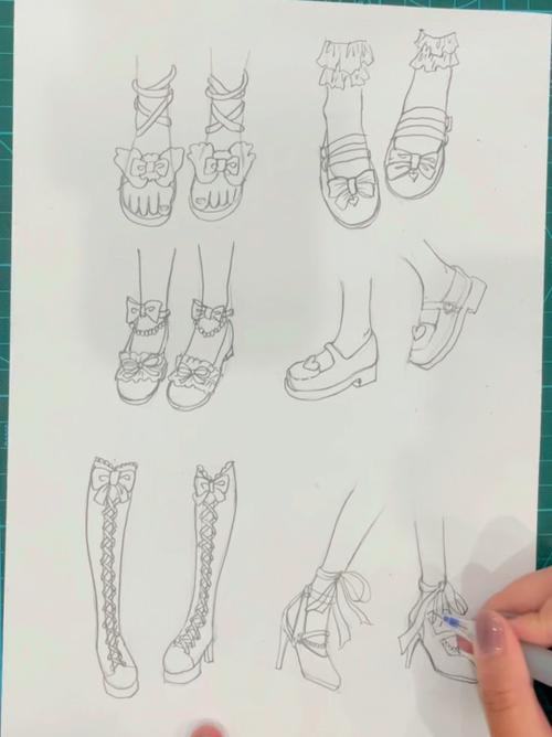 动漫人物的鞋子怎么画缩略图