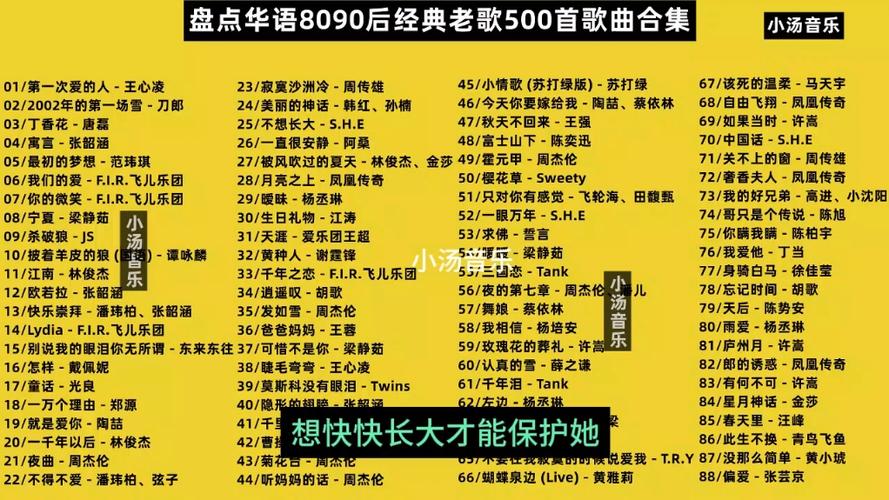 老歌联唱40首