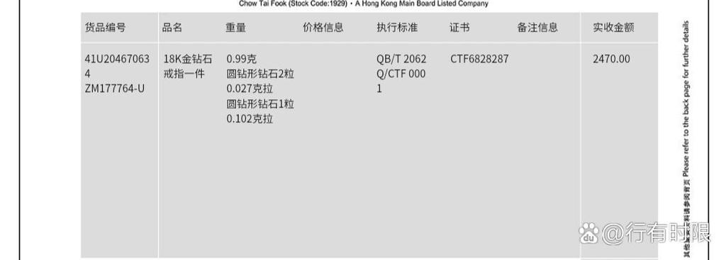 周大福保证单防伪码怎么查询不到缩略图