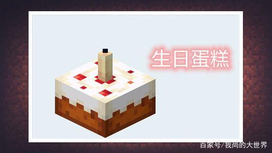 迷你世界生日蛋糕图片大全缩略图