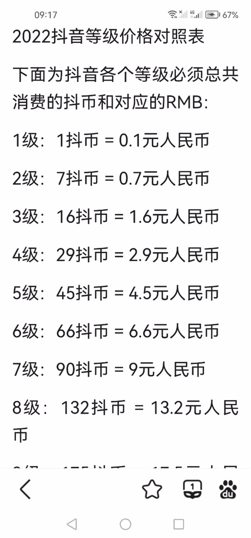 抖音币是多少人民币缩略图