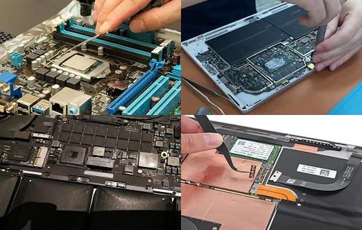 华硕笔记本电脑电源指示灯亮但是屏幕不亮 拆解维修图标