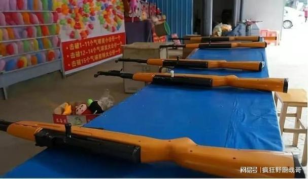 夜市摆摊的打气球用哪种枪图标