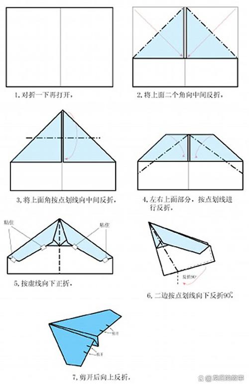 0一6岁儿童折纸飞机