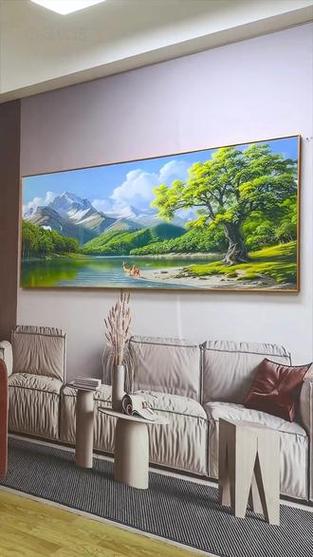 客厅沙发背景墙挂画图片大全缩略图